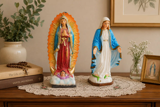 Our Lady of Guadalupe vs. Our Lady of Grace: Choosing a Marian Statue
