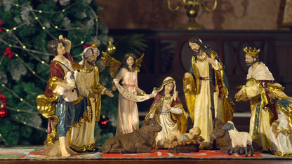 Video of Zayton 11-Piece Nativity Scene Set 0079